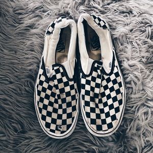 VANS | Checkered Print Vans